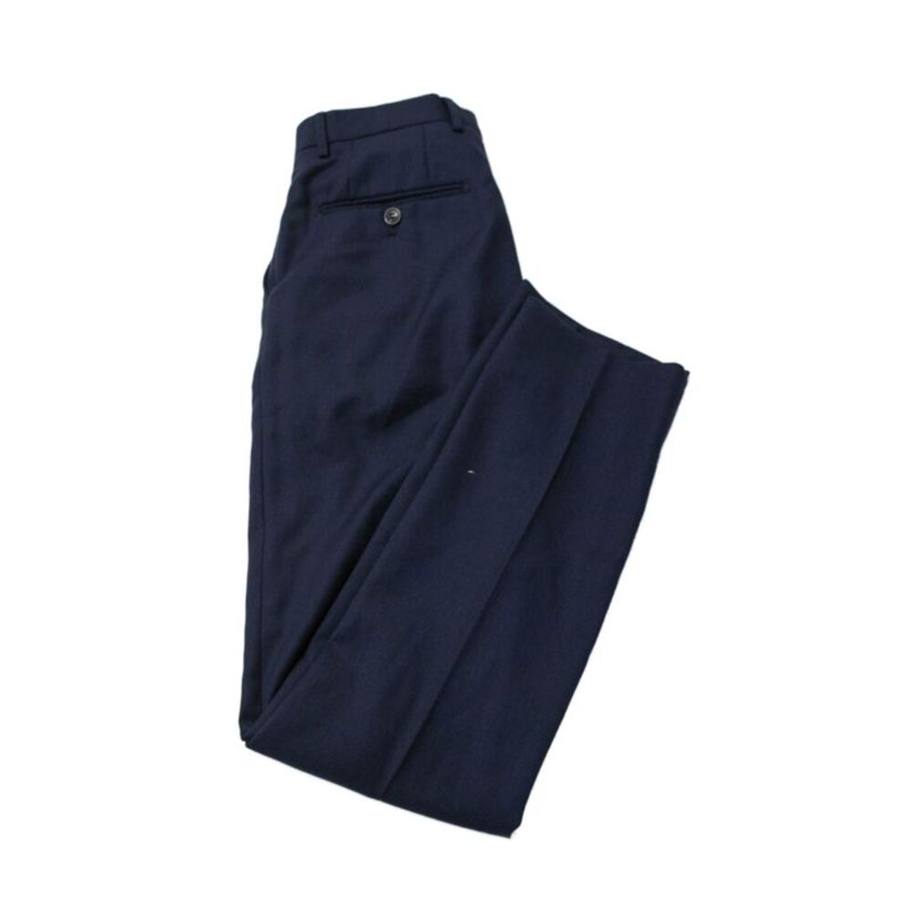 Cention Alo Collection Men's Flat Front Straight Leg Pants Blue Size 18